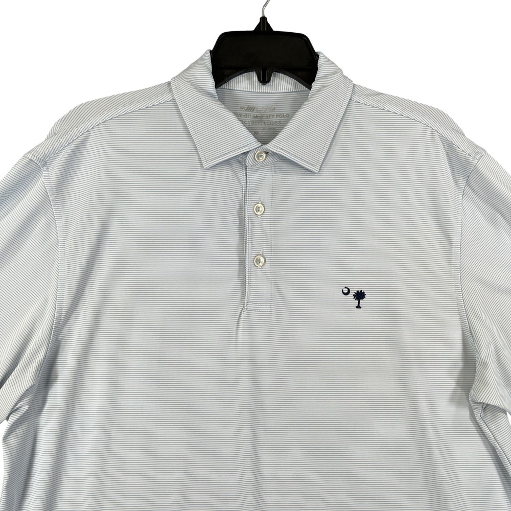 South Carolina Vineyard Vines On The Go Sankaty Polo Shirt M Performance Golf